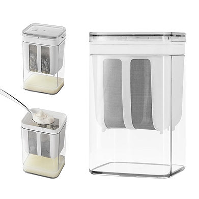 Curd strainer box
