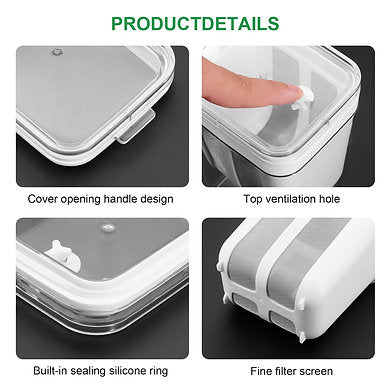 Curd strainer box