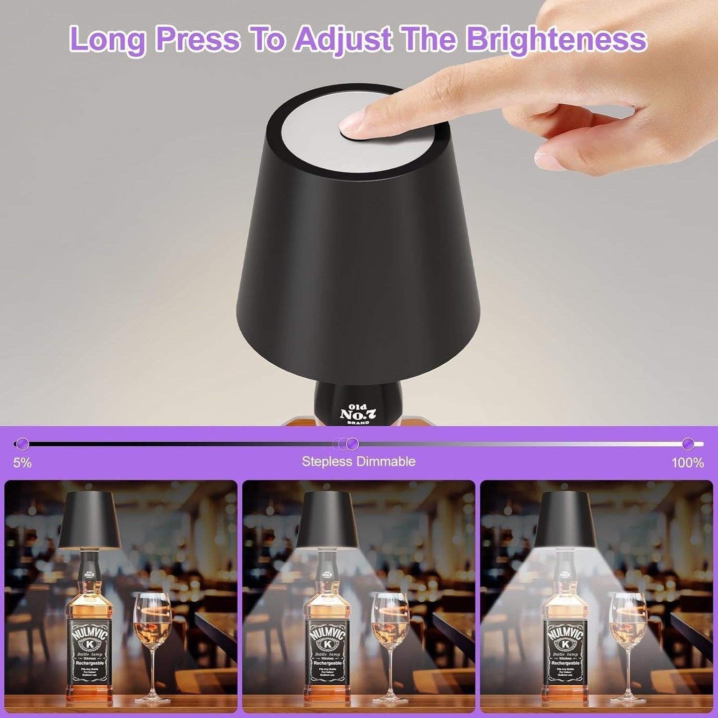 WIRELESS BOTTLE LAMP