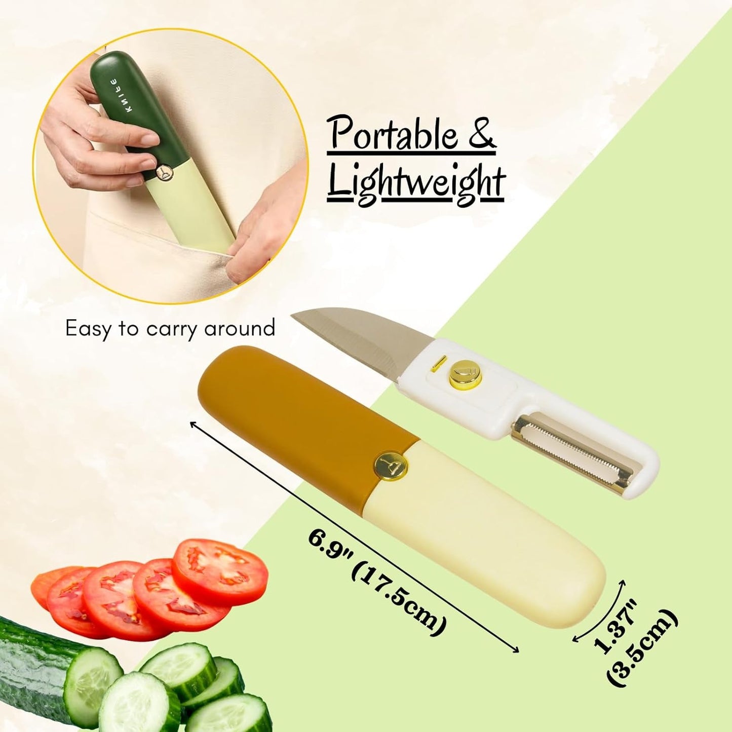 2 in 1 multifunction knife