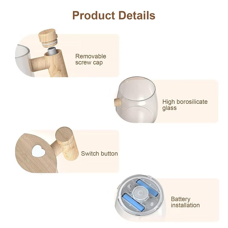 Automatic mixing cup
