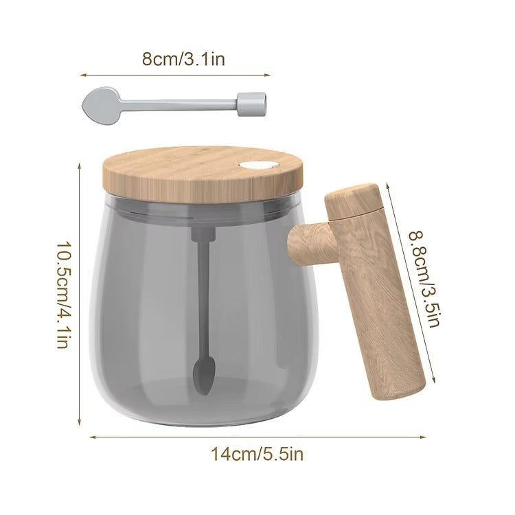 Automatic mixing cup