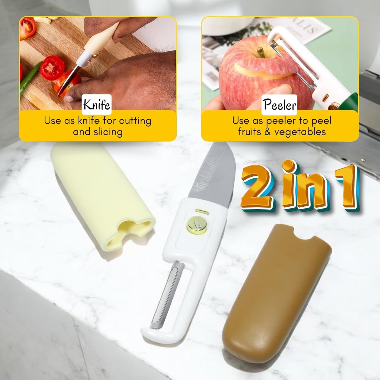 2 in 1 multifunction knife